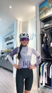 Áo dài tay đạp xe RACE  Bicycle vải siêu thoáng khí dành cho nữ