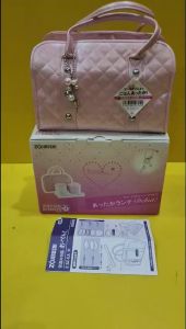 Bộ hộp cơm giữ nhiệt Zojirushi SZ-EA03-PA (màu hồng) nội địa Nhật NEW