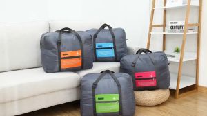 Tas Travel Besar Lipat Hand Carry Anti Air Koper Orginezer 2 Lapis Tebal Ukuran Jumbo