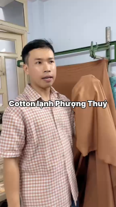 BẢNG MÀU 2 Vải Cotton lạnh may đầm váy quần tây ống suông vest blazer mềm mịn ít giãn vải trơn nhiều màu khổ 1m50 Phượng Thúy