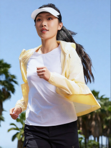 Kelme | Womens Summer Anti-UV UPF50 Hooded Thin Skin Jacket