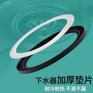 Vòng Đệm Cao Su Cho Bồn Rửa Phòng Bếp Vỏ Chống Thấm Nước Cho Máy Giặt Và Bồn Rửa Bề Mặt Đen Trắng Phụ Kiện Nhà Tắm