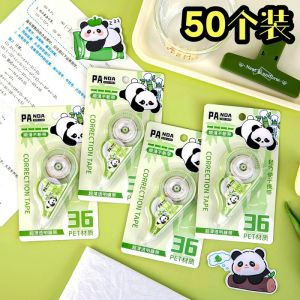 Cute Cartoon Panda Correction Tape Creative Gift for Students Back-to-School Supplies High School Class Activities Rewards