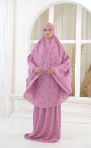 MUKENA DEWASA RAYON 2IN1 COQUETTE PITA RIBBON