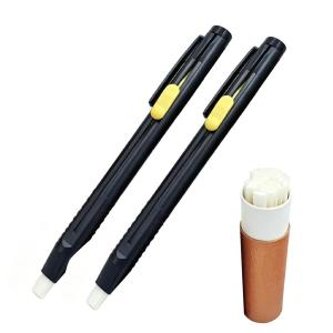 Tailors Invisible Chalk Pencil Set Adjustable Fabric Marking Pen Erasable Sewing Chalk Marker with Storage Tube for DIY Craft 