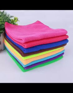 5-Pack Multipurpose Microfiber Cleaning Cloths 30x30cm Super Absorbent Reusable Kitchen Towels Mixed Color