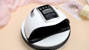 Smart LED Nail Lamp with UV/LED 66 LEDs Liquid Crystal Display Four Adjustable Levels Intelligent Timer 280W High Power