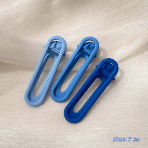 Invisible Klein Star Hair Clips Spring Summer Side Bangs Forehead Duckbill New Style Hair Accessories Hairpins for Women