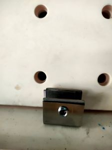 [HCM] PAT U inox 304  kẹp kính không khoen kiếng