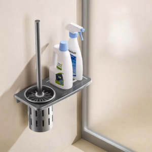 JOMOO | Bộ Phụ Kiện Phòng Tắm Nhôm Bàn Chải Toilet và Giá Đựng Giấy