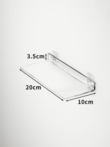 evesigar | Non-drilling Acrylic Wall Shelf Hanging Decor Panel