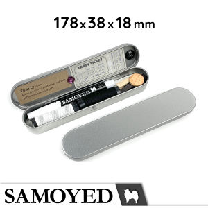 Tempat / Kotak Kaleng / Besi / Penyimpanan Kecil Serba Guna / Tin / Tinplate Case / Storage Box 17.8 x 3.8 x 1.8 / 178 x 38 x 18 cm Samoyed TNPX-F-1783818 (Alat Tulis / Aksesoris / Pernak-Pernik / Perhiasan / Perlengkapan / Peralatan Seni)