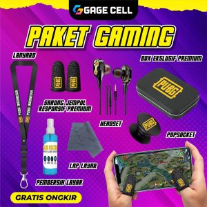 PAKET 7 MURAH GAMING E-SPORT / HEADSET GAMING POPSOCKET LANYARD BOX KALENG / 2PCS SARUNG JEMPOL JARI GAME ML FF MPL PUBG GAMING ANTI KERINGAT BASAH SUPER SENSITIF PREMIUM