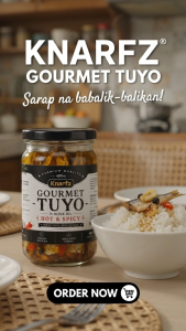 KNARFZ Gourmet Tuyo 220ml – Premium Dried Fish in Oil with Garlic | Ready-to-Eat Filipino Food