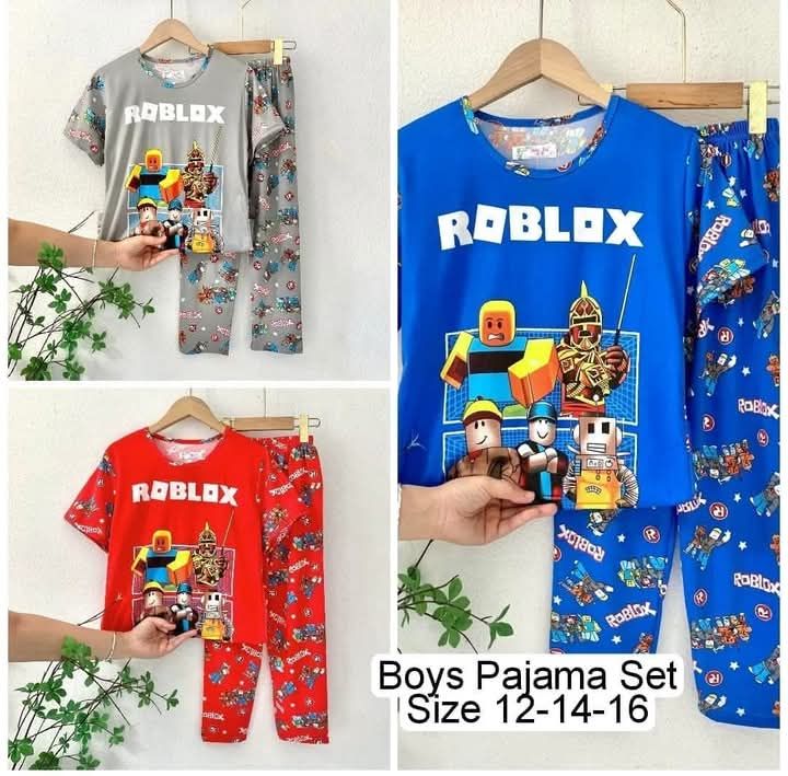 Terno%20pajama%20set%20kids%20ROBLOX%20%20for%203-7%20years%20old%20-%20Image%202