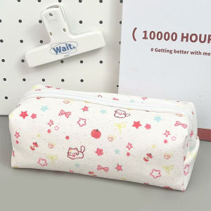 Hot Sale 1PCS Cute Cat Print Pencil Case Bag Pouch Teach Gift Gadget Bag Storage Makeup Bag Stationary Bag