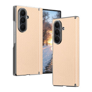 szhaiyu | Premium Carbon Fiber Texture Phone Case For Samsung Galaxy Z Fold 8 Ultra 7 6 Full Cover Dual Hinge Protection Shockproof Cover