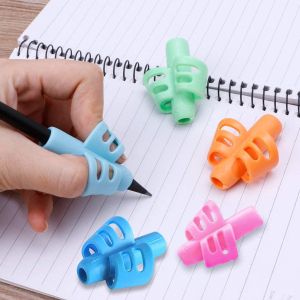 threetrees Pencil Grips For KidsNon-ToxicHandwriting Posture CorrectionErgonomic Pen Holder Writing Aid Grip Trainer for Kids toddler Preschoolers Students