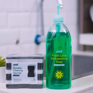 Olaif Fresh Lime Dishwashing Soap - Sabun Cuci Piring - 800mL