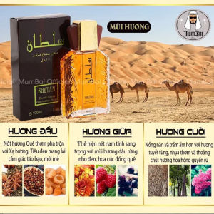 [CHÍNH HÃNG] Nước hoa Dubai Tinh dầu Dubai Sultan cao cấp Hương thơm sang trọng lịch lãm 100ML
