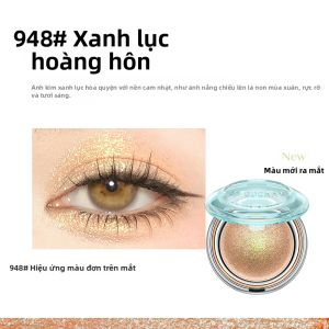 Spenny | Phấn Mắt Đơn Đa Năng Có Màu Lì Và Nhũ Dễ Sử Dụng Cho Mọi Loại Da Màu Sắc Rực Rỡ Bền Đẹp
