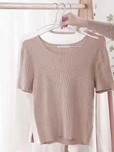 ไม้แขวนเสื้อพลาสติก 3 ชุด ไม้เเขวนขอบกันลื่น รับน้ำหนักดี ตะขอเเขวนสายเดี่ยว