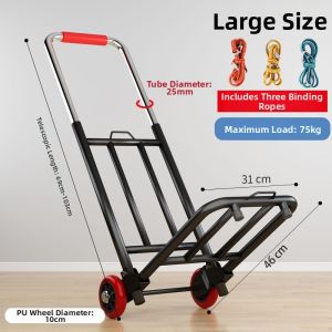 Folding Household Hand Trolley