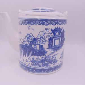 Ấm tích pha trà xanh Sứ cao cấp Bát Tràng