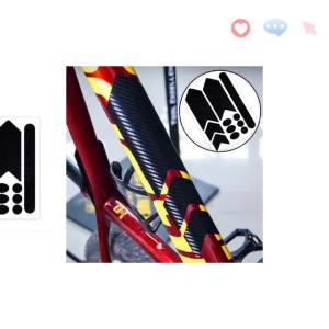 1/2set Bicycle Protection Sticker Mountain Bike Care Chain Sticker Folding Frame Protective Film Anti-scratch Rhino Skin Sticker
