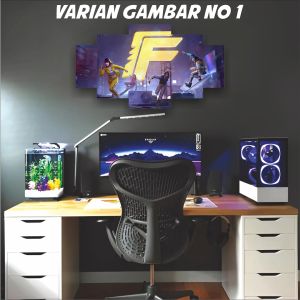 Hiasan Dinding Free Fire Print Ultra HD 4K & Dekorasi Dinding Gaming