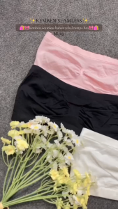 Ninabobo BR034 Kemben Seamless Wanita Tanpa Tali Anti Slip Bra Crop Tanpa Busa Pakaian Dalam Wanita Fashion