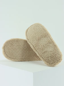 Ultrafine Fiber Replacement Shoe Sole for Slippers Floor Cleaning Non-Slip Plastic Velvet Lightweight Portable Household Tool