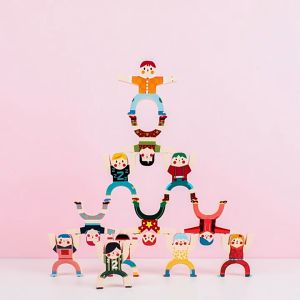 Childrens Hercules Balance Stacking Table Game Parent-child Building Block Decompression Toys