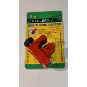 Sellery Alat Pemotong Pipa Mini Tubing Cutter 88-887 untuk Kuningan Tembaga dan Baja Tubing 1/8-7/8 3/32-22MM