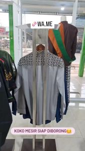 Baju Koko Mesir: Koko Mesir Lengan Panjang & Koko Mesir Jumbo