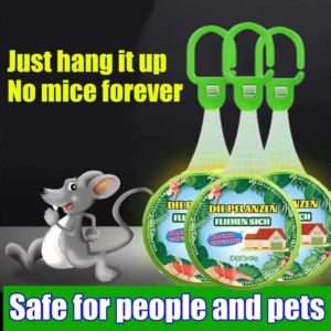 10Pcs Plant Based Mosquitoes Repellent Cakes / Hanging Odor Repellent / Pure Herbal Extracts / Child Safe / Non-toxic