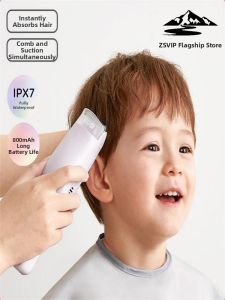 ZSVIP | Baby Automatic Hair-suction Quiet Barber Clipper