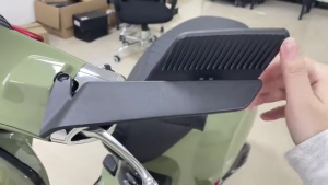 Side Mirror For Motorcycle Wind Wing Rotating V5 Aerodynamic Foldable Mirror Universal