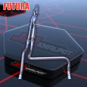 Futura knalpot racing header 432 resonator knalpot racing suara harley
