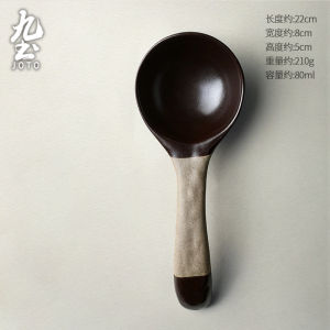 Bát Ăn Cơm Bằng Gốm Sứ Thủ Công Kiểu Nhật Bản Nhỏ Thìa Ăn Thìa Dụng Cụ Ăn Uống Đồ Dùng Nhà Bếp Thiết Kế Sáng Tạo Dùng Trong Gia Đình