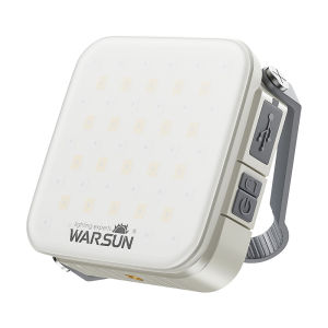 WARSUN | Solar Rechargeable Long Battery Life Camping Light