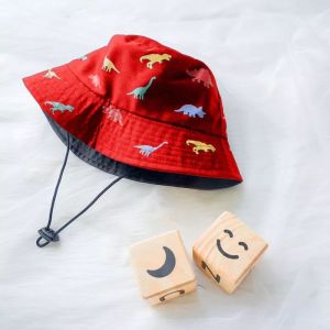 Topi bucket Hat anak Topi anak kalakter dino