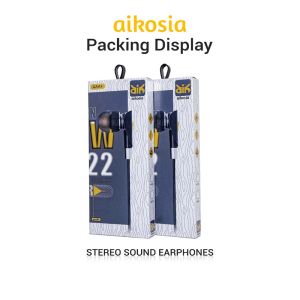 SL HANDSFREE AIKOSIA MODEL AK-01+ PREMIUM HIFI SOUND SUPER BASS / HEADSET/EARPHONE/HENDSET/HF AIKOSIA AK01+