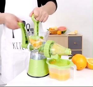 เครื่องคั้นผลไม้แยกกาก แบบใช้มือหมุน เครื่องสกัดน้ำผลไม้แยกกาก ที่คั้นผลไม้แยกกาก