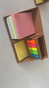 2 in 1 Folding Paper Cube Memopad Sticky notes with Penholder 750sheets