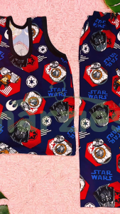 3 PCS KIDS SANDO PAJAMA TERNO FOR BOYS ASSORTED COLORS AND DESIGNS ONLY