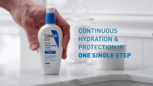 CeraVe Facial AM Moisturizing Lotion with Sunscreen SPF 30 Face Moisturizer with Whitening Nicotinamide 89ml