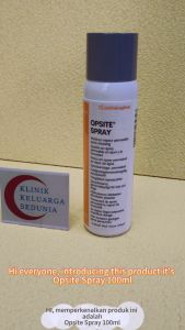 Smith & Nephew Opsite Spray 100ml Post-Op Waterproof Dressings Postop S&N 施樂輝噴霧膠布防水抗菌 66000679 66004979 66004980 86300301