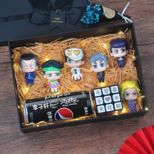 JOJO Adventure Blind Box Anime Toy Figure Collectible Model Birthday Gift Static Style Anime Themed Collectible Toy Figure