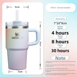 Stanley | Straw Feature Large Capacity Insulated Cup 304 stainless steel
